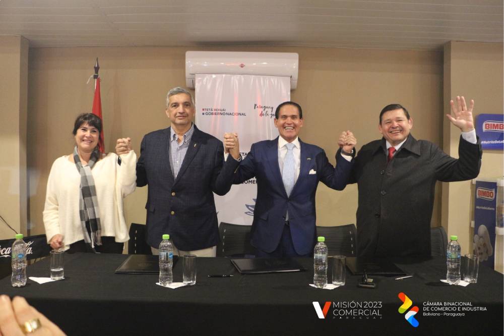 Empresarios de Bolivia y Paraguay comprometen a Gobierno paraguayo a fomentar industria y comercio binacional