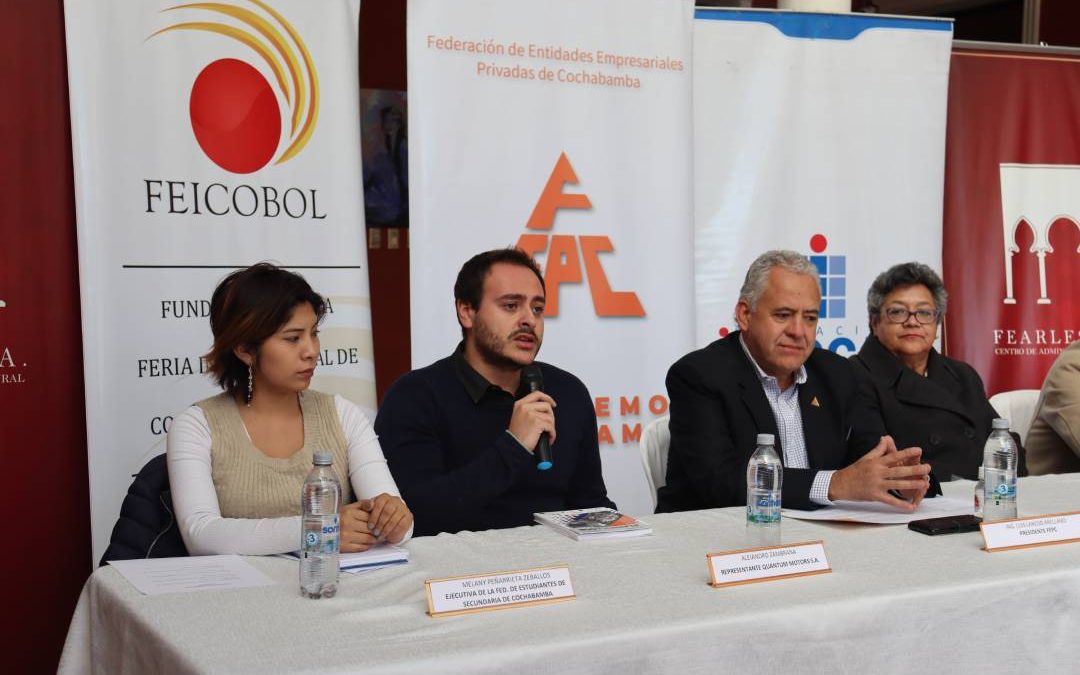 Empresarios de Cochabamba lanzan Premios OYE para impulsar emprendimientos de estudiantes