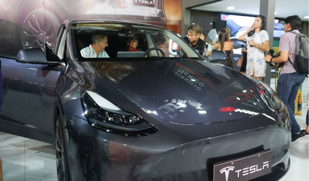 El Modelo Y de Tesla llega por primera a vez a Bolivia y está en la Expocruz 2023