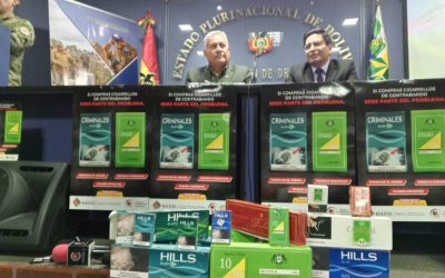 Cada año, el contrabando de cigarrillos evade unos Bs 65 millones en impuestos